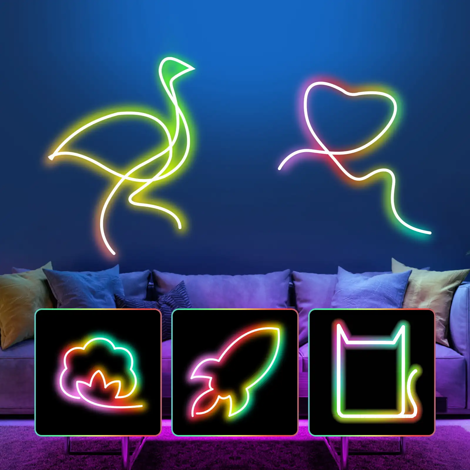 Smooth Dot-Free Glow