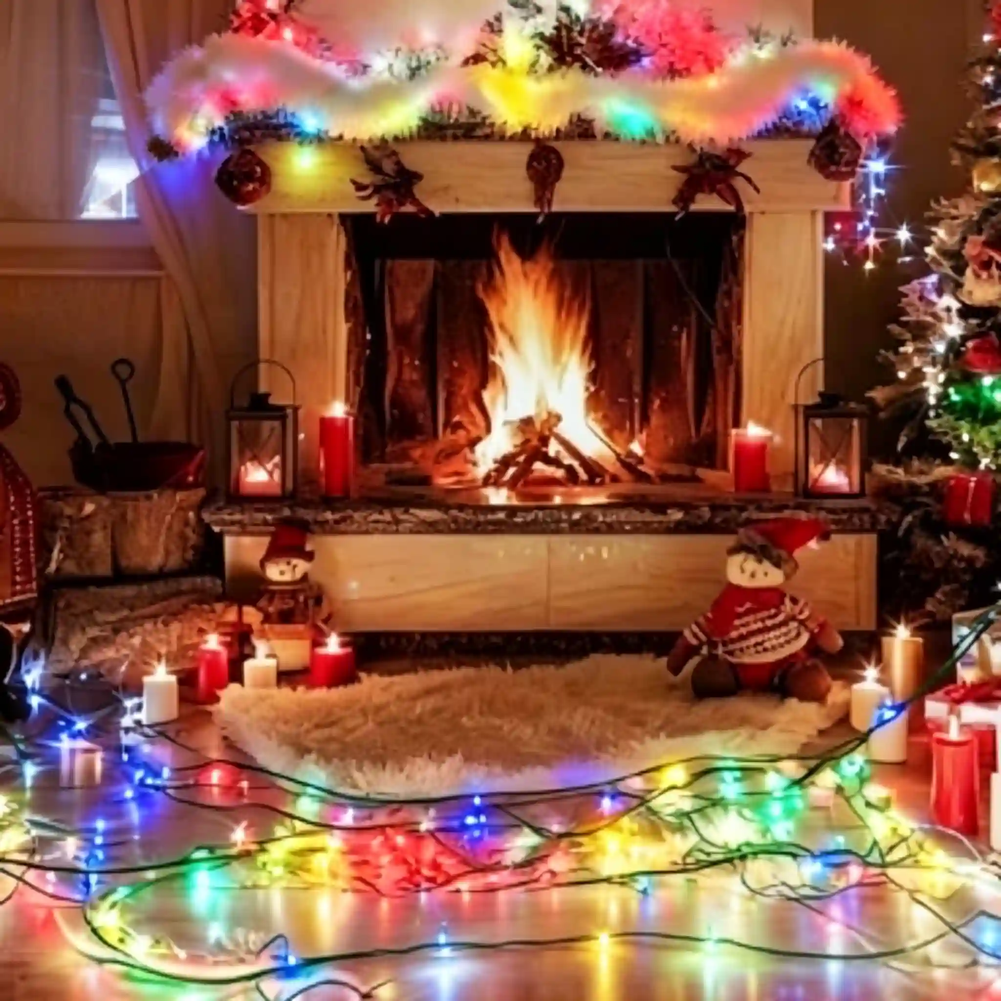 100Ct Soft Glow 5MM Mini LED String Lights, 33.3FT Function