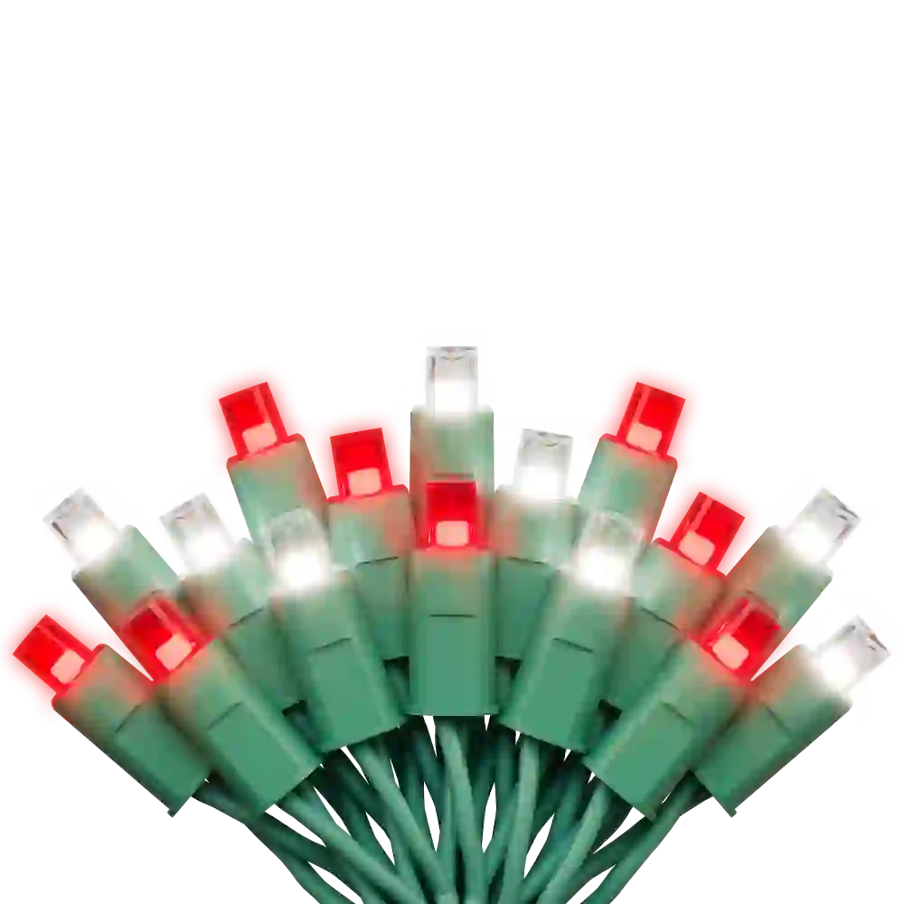 100Ct Soft Glow 5MM Mini LED String Lights, 33.3FT Waterproof