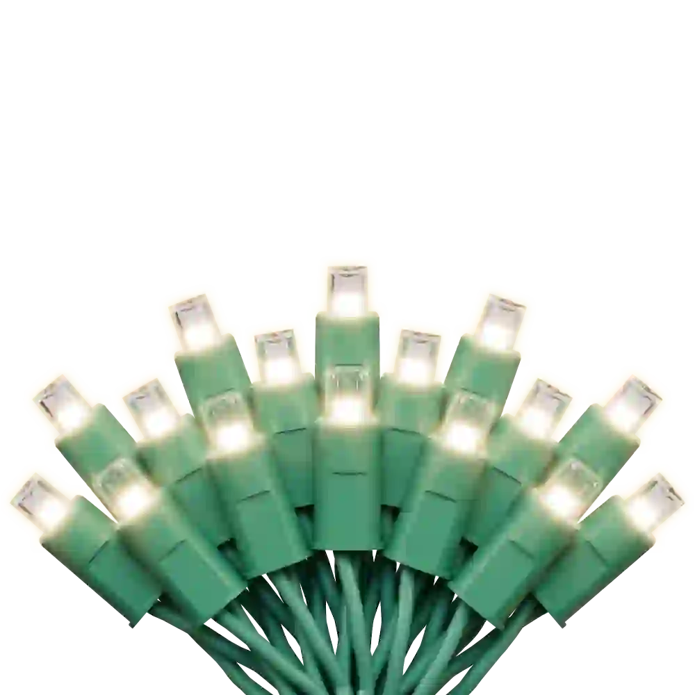 100Ct Soft Glow 5MM Mini LED String Lights, 33.3FT Waterproof
